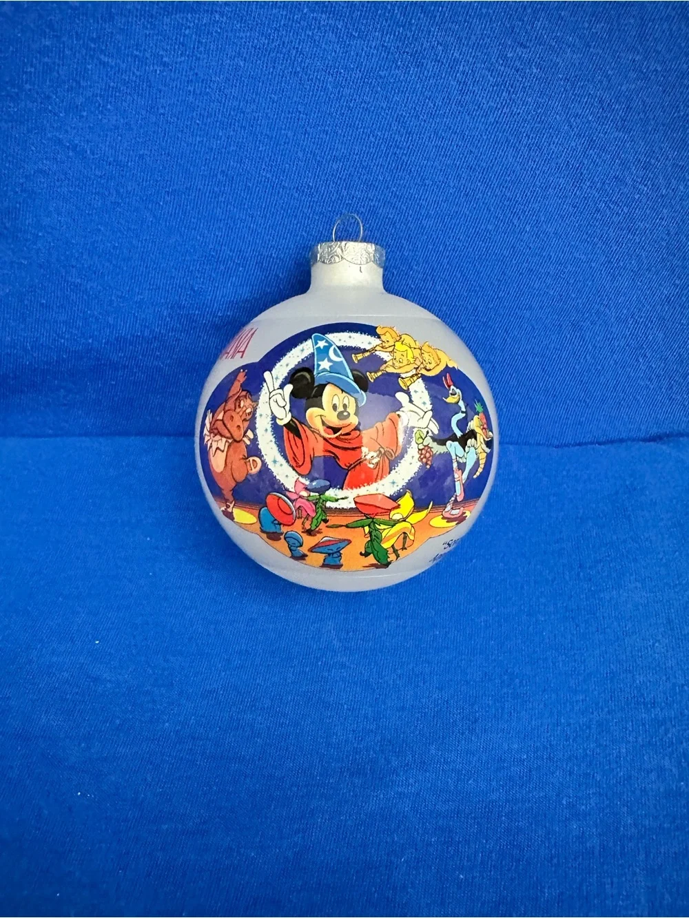 VTG Walt Disney's Fantasia Christmas Ornament Set of 2-Fantasia 50th Anniversary - Picture 8 of 15